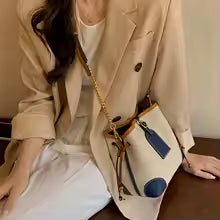 Bucket Bag Saybeleze Canvas Chic