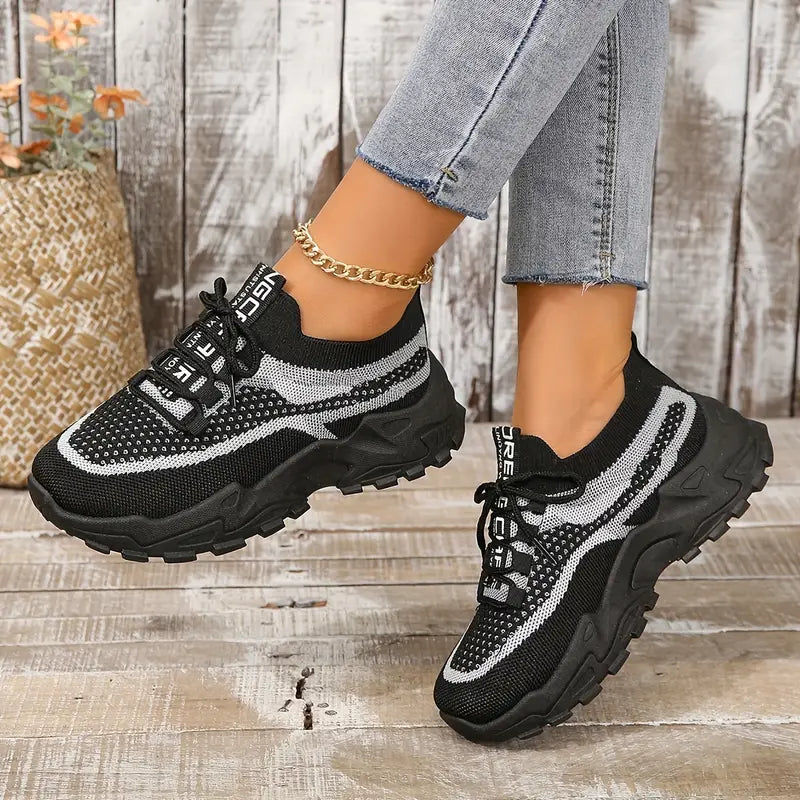Tênis Feminino Chunky Knit