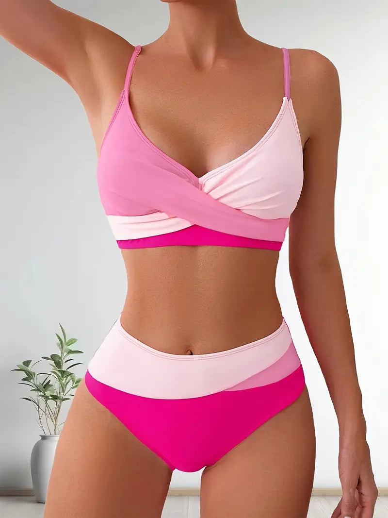 biquíni hot pant cintura alta frente