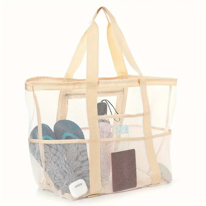 Bolsa de Praia em Malha Respirável de Grande