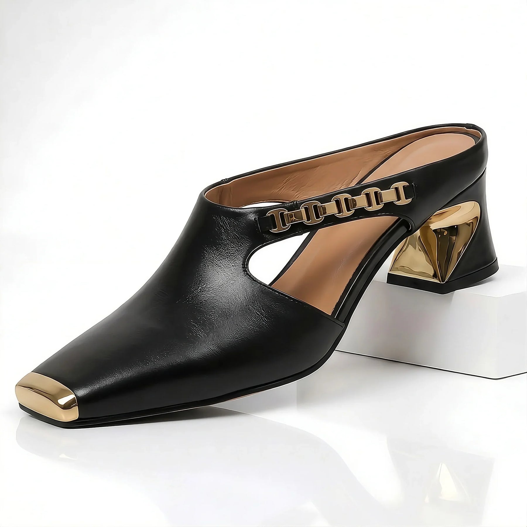 mule preto detalhes