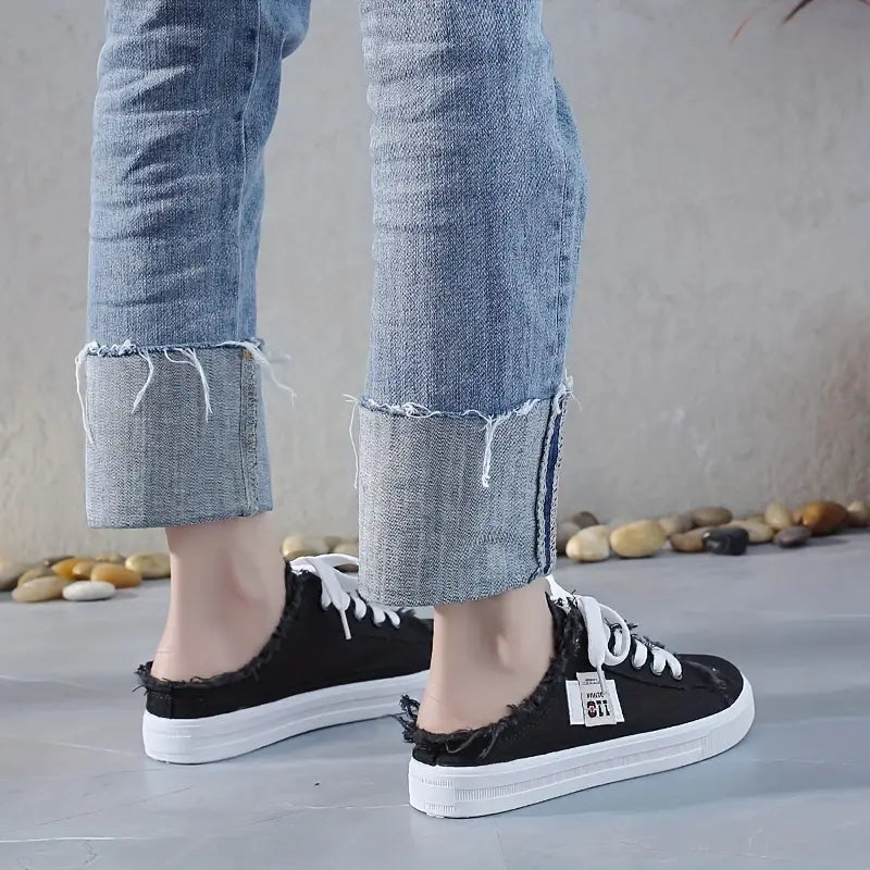 Tênis Mule Feminino Jeans Casual