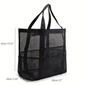 Bolsa de Praia em Malha Respirável de Grande