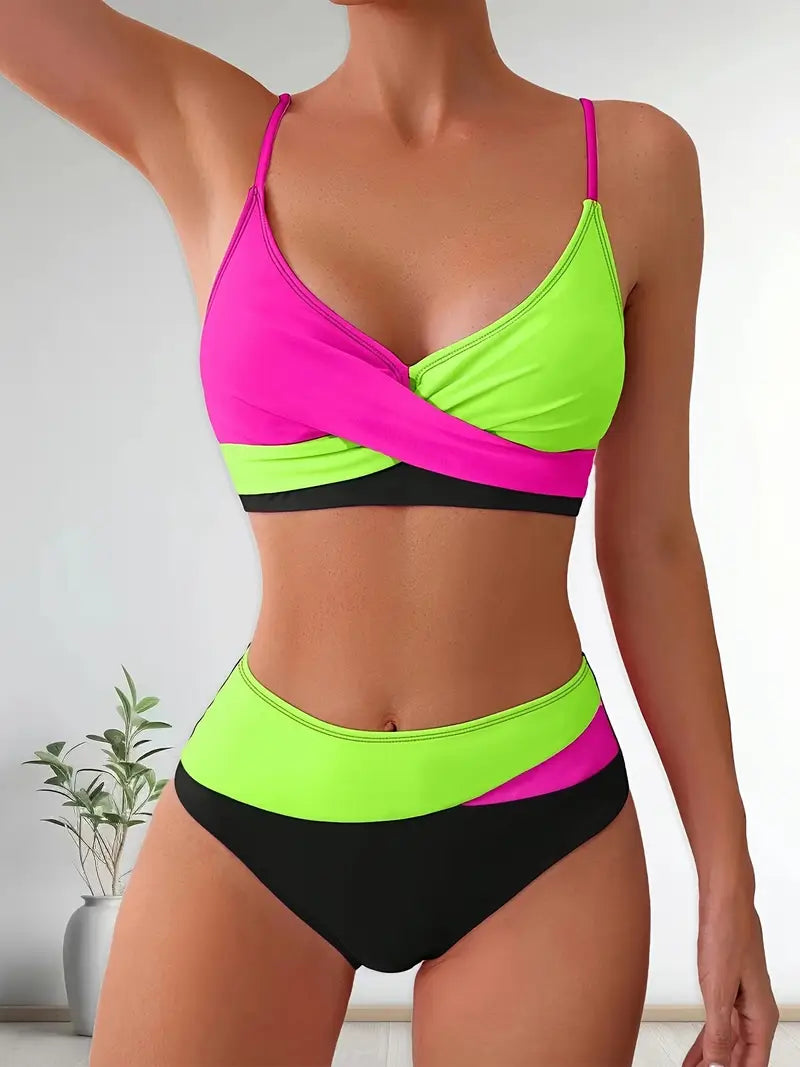 Biquíni Hot Pant Neon Power