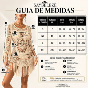 tabela Saída de Praia de Crochê Ravena