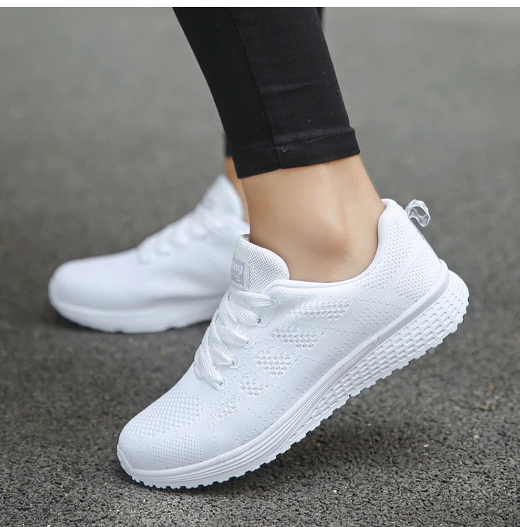 Tênis Feminino Running Confort Fit – Leve, Respirável e Estiloso