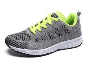 Tênis Feminino Running Confort Fit – Leve, Respirável e Estiloso