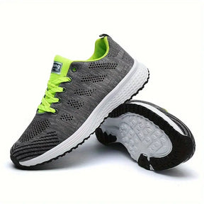 Tênis Feminino Running Confort Fit – Leve, Respirável e Estiloso