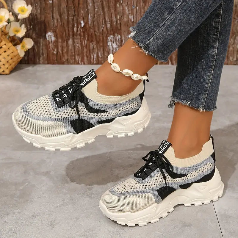 Tênis Feminino Chunky Knit