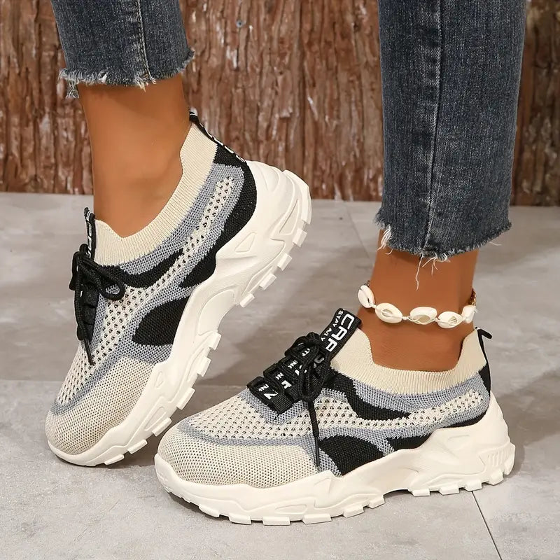 Tênis Feminino Chunky Knit
