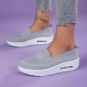 Tênis Feminino Plataforma Air Knit