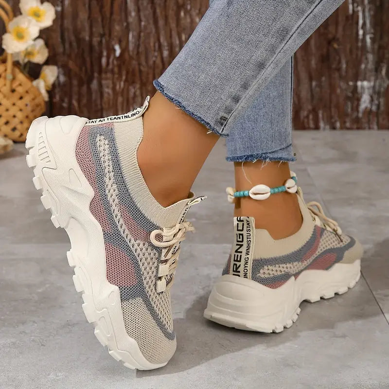 Tênis Feminino Chunky Knit