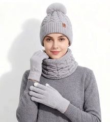 conjunto térmico feminino cinza com design clássico e elegante