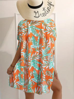 Conjunto Biquíni Tropical 3 Peças com Saída de Praia – Saybeleze