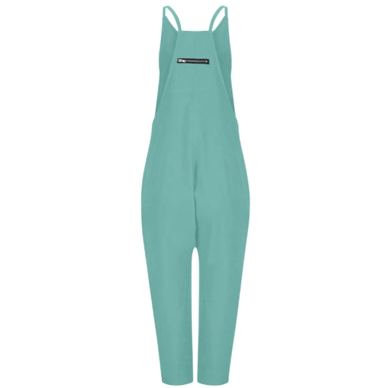 Macacão Feminino Pantacourt com Bolso