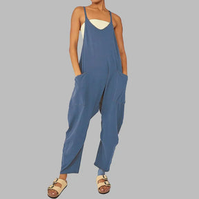 Macacão Feminino Pantacourt com Bolso