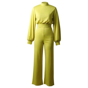 macacao feminino longo gola alta amarelo modelo