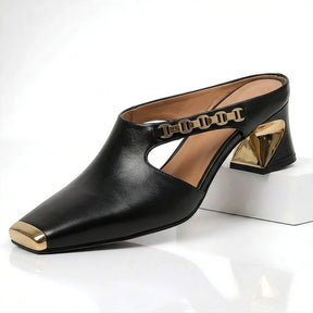mule preto detalhes 