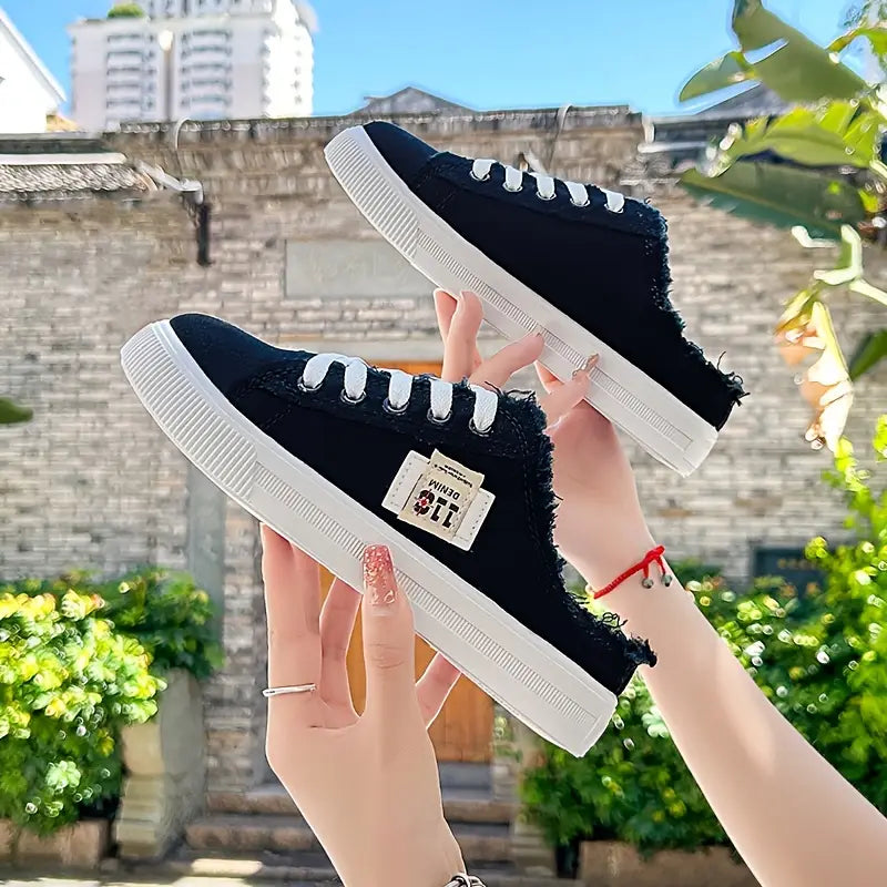 Tênis Mule Feminino Jeans Casual