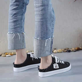 Tênis Mule Feminino Jeans Casual