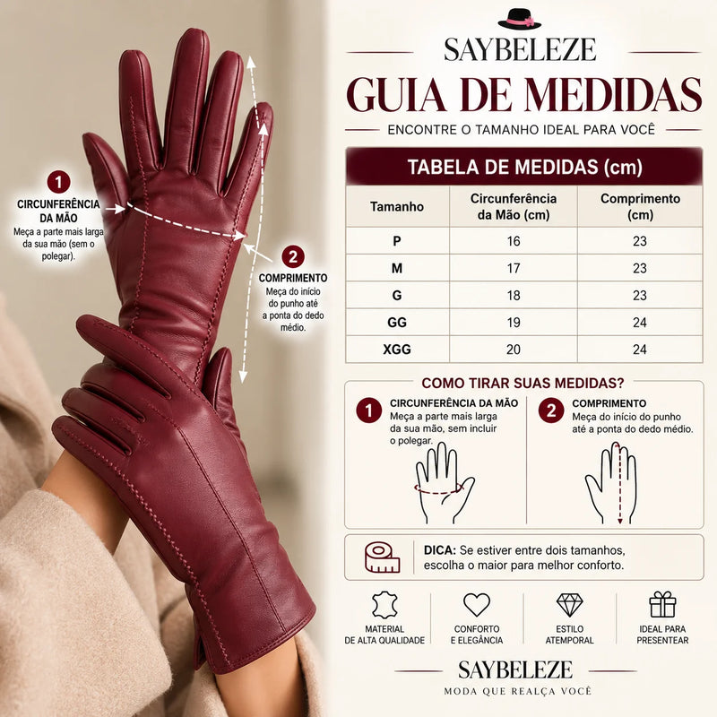Tabela de Medidas