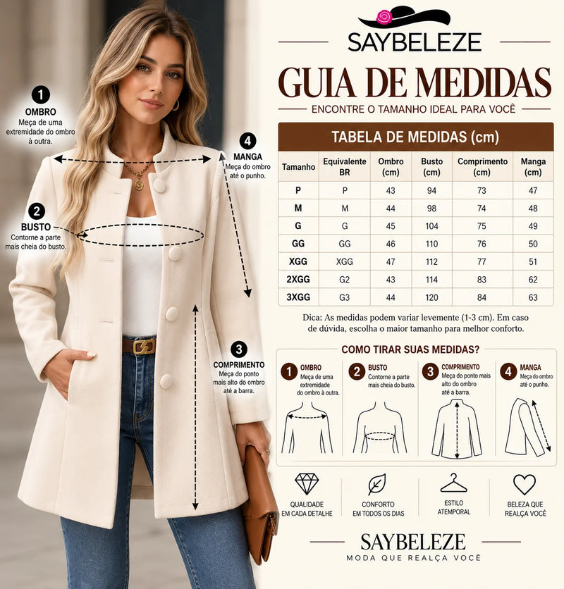 Tabela de Medidas